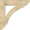 Ekena Millwork Thorton Slat Rough Sawn Bracket, Douglas Fir, 6"W x 34"D x 34"H BKT06X34X34THR06RDF - alternate 2
